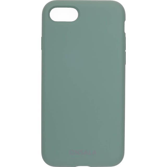 Onsala iPhone 8/7/6/SE Gen. 2/3 silikondeksel (pine green)