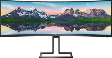 Philips Brilliance 498P9/00 49" 5K buet skjerm (sort)