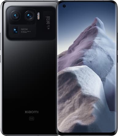 Xiaomi Mi 11 Ultra 5G smarttelefon 12/256GB (keramisk sort)