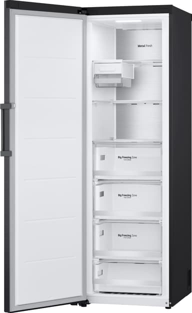 LG fryseskap GFM61MCCSF (matt sort)