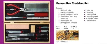 Excel Deluxe Ship Modellers set