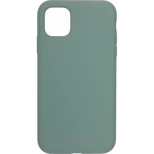 Onsala iPhone 11/XR silikondeksel (pine green)