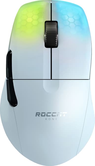 Roccat Kone Pro Air trådløs gamingmus (hvit)