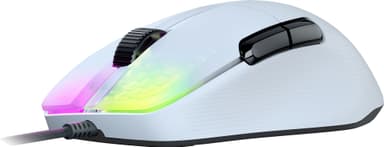 Roccat Kone Pro gamingmus (hvit)