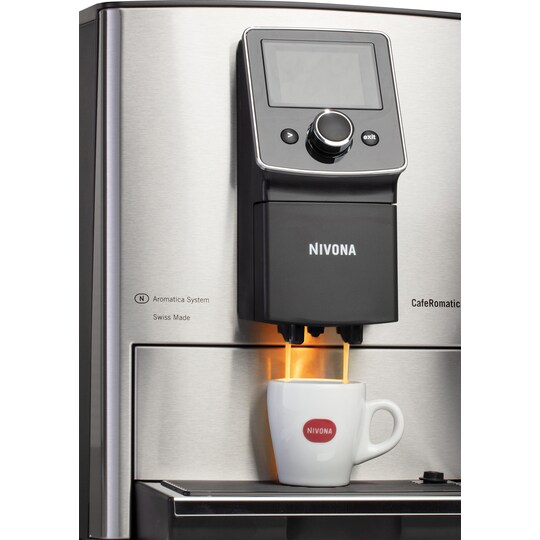 Nivona 8 Series kaffemaskin NICR825 (sølv/sort)