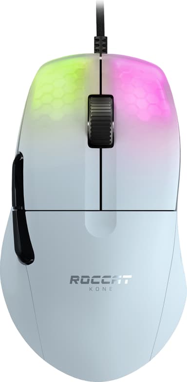 Roccat Kone Pro gamingmus (hvit)