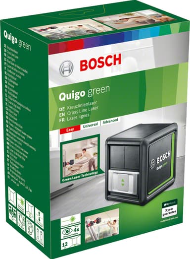 Bosch Quigo Green Beam linjelaser 0603663C00