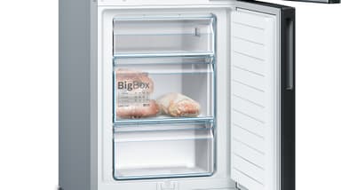 Bosch Serie 4 kombiskap KGV36VBEAS (sort)