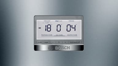 Bosch Serie 8 kombiskap KGF39PIDP (rustfritt stål)