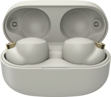 Sony helt trådløse in-ear hodetelefoner WF-1000XM4 (sølv)