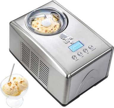 Wilfa Vanilla iskremmaskin ICMSC15 (rustfritt stål)