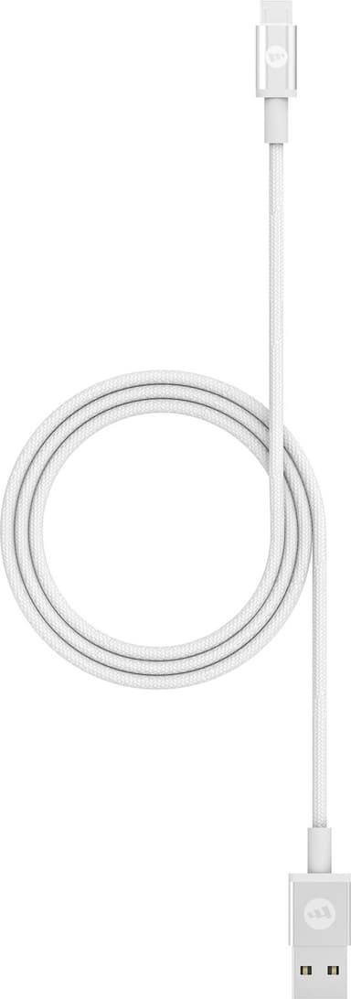 Mophie USB-A til microUSB-ladekabel 1 m (hvit)