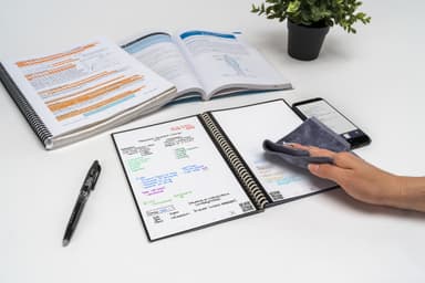 Rocketbook Core Executive gjenbrukbar notatbok A5 (infinity black)