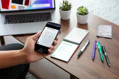Rocketbook Mini gjenbrukbar notatblokk (infinity black)