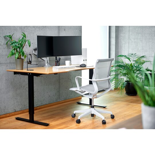 Zen Home 200 kontor- og gamingstol (grå)