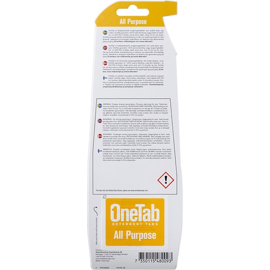 OneTab rengjøringstablett ONETAB57 (universal)