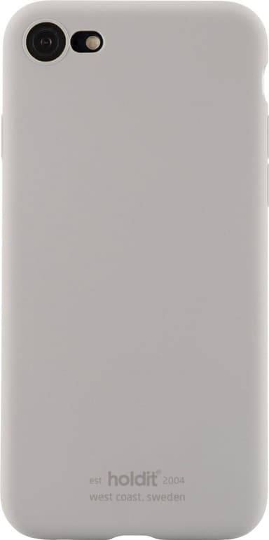 Holdit iPhone SE Gen. 2/8/7 silikondeksel (taupe)
