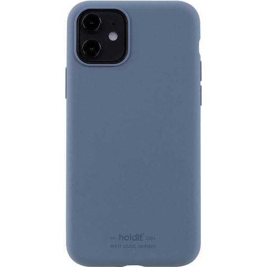 Holdit iPhone 11/XR silikondeksel (pacific blue)