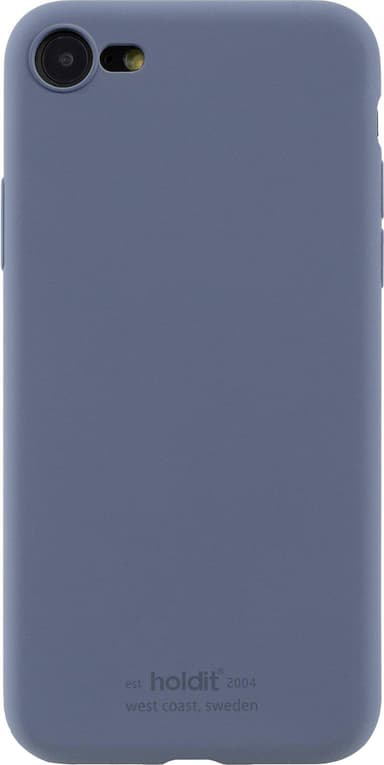 Holdit iPhone SE Gen. 2/8/7 silikondeksel (pacific blue)