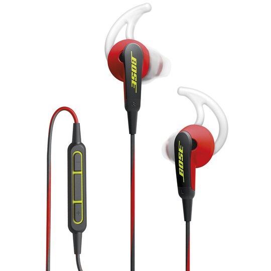 Bose SoundSport in-ear hodetelefoner til iOS (rød)