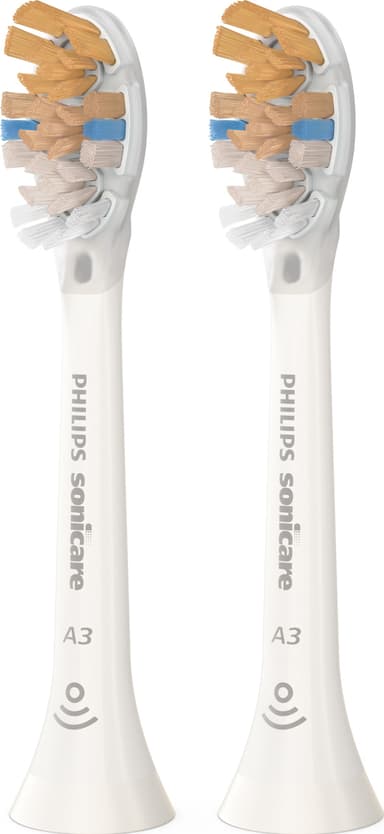 Philips Sonicare tannbørstehoder HX909210 (hvit, 2-pakning)