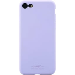 Holdit iPhone SE Gen. 2/3/8/7 silikondeksel (lavender)