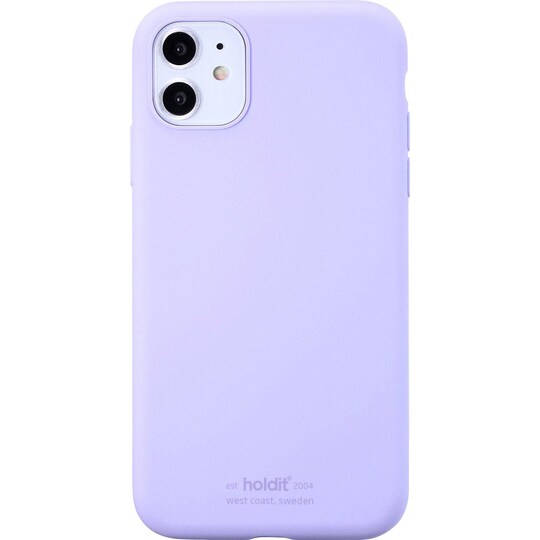 Holdit iPhone 11/XR silikondeksel (lavender)