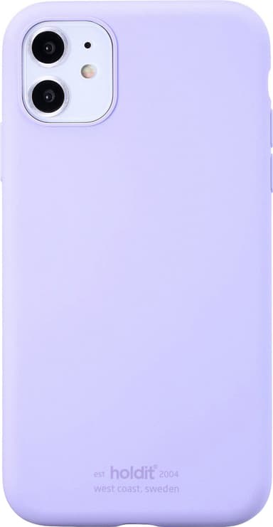 Holdit iPhone 11/XR silikondeksel (lavender)