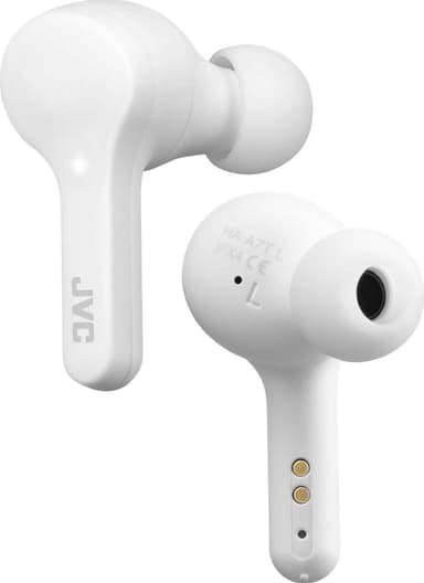 JVC Gumy HA-A7T helt trådløse in-ear hodetelefoner (hvit kokosnøtt)