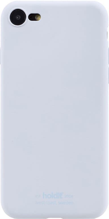 Holdit iPhone SE Gen. 2/8/7 silikondeksel (mineralblå)