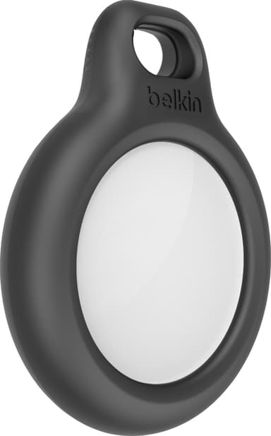Belkin sikker holder med nøkkelring for sporingsbrikke(sort)