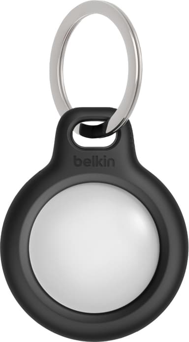 Belkin sikker holder med nøkkelring for sporingsbrikke(sort)