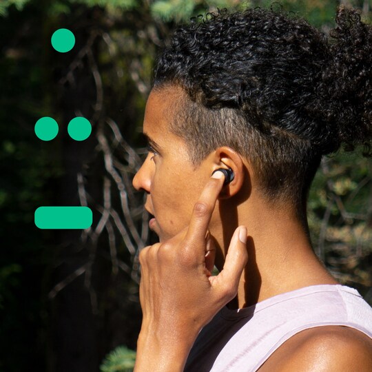 Jaybird Vista 2 helt trådløse in-ear hodetelefoner (sort)