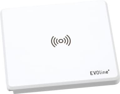 EVOline Square80 QI stikkontakt (hvit)