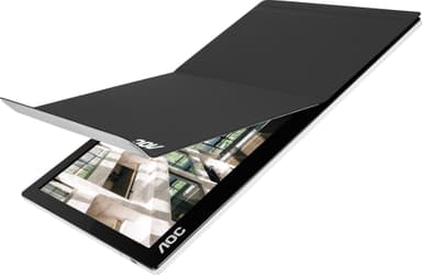 AOC I1601FWUX 15,6" bærbar PC-skjerm (sort)