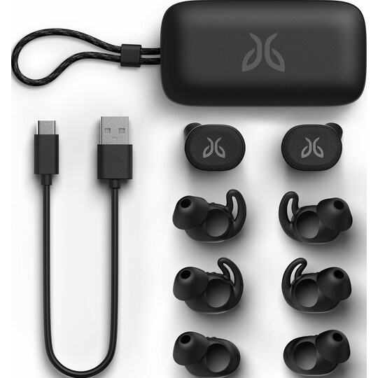Jaybird Vista 2 helt trådløse in-ear hodetelefoner (sort)