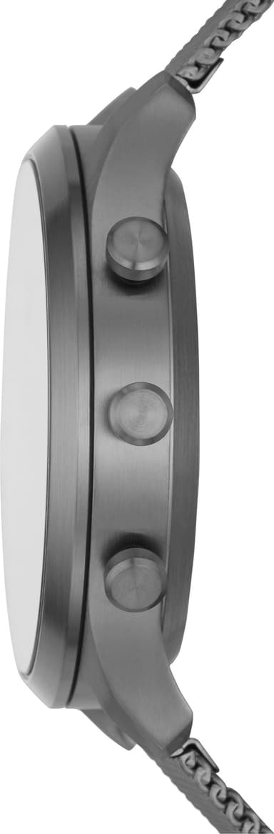 Skagen Jorn Hybrid HR smartklokke 42 mm (grå/stålmesh)