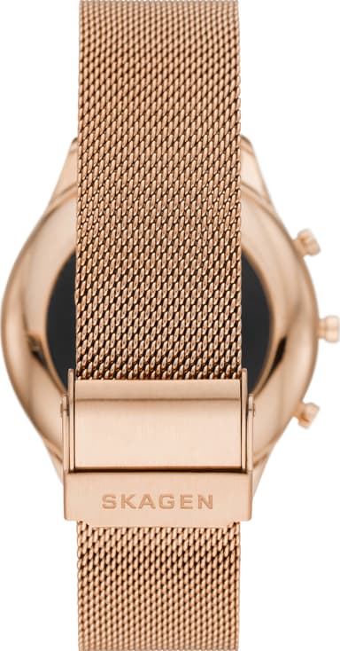 Skagen Jorn Hybrid HR smartwatch 38mm (rosegull/stålmesh)