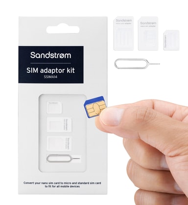 Sandstrøm SIM-kort adapter SSIMA14 - Elkjøp