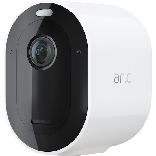 Arlo Pro 4 trådløst 2K QHD kamera 1 pakning (hvit)