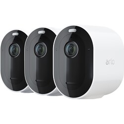 Arlo Pro 4 wireless 2K QHD kamera 3-pakning (hvit)