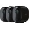 Arlo Pro 4 trådløst 2K QHD kamera 3-pakning (sort)
