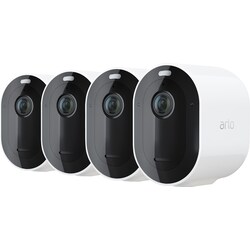 Arlo Pro 4 trådløst 2K QHD kamera 4-pakning (hvit)