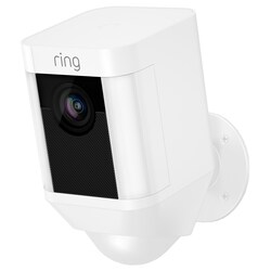 Ring Spotlight Cam Battery sikkerhetskamera (hvit)