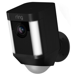 Ring Spotlight Cam Battery sikkerhetskamera (sort)