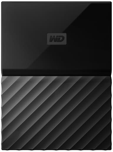 WD My Passport 2 TB bærbar harddisk (sort)