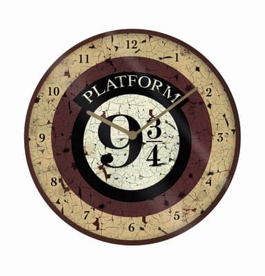 Veggklokke Harry Potter Platform