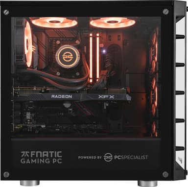 PCSpecialist Fnatic Elite stasjonær gaming-PC R5X/16/2500/6700XT
