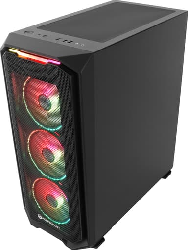 PCSpecialist Tornado A5 XTi R5-5/16/2512/6700XT stasjonær gaming-PC