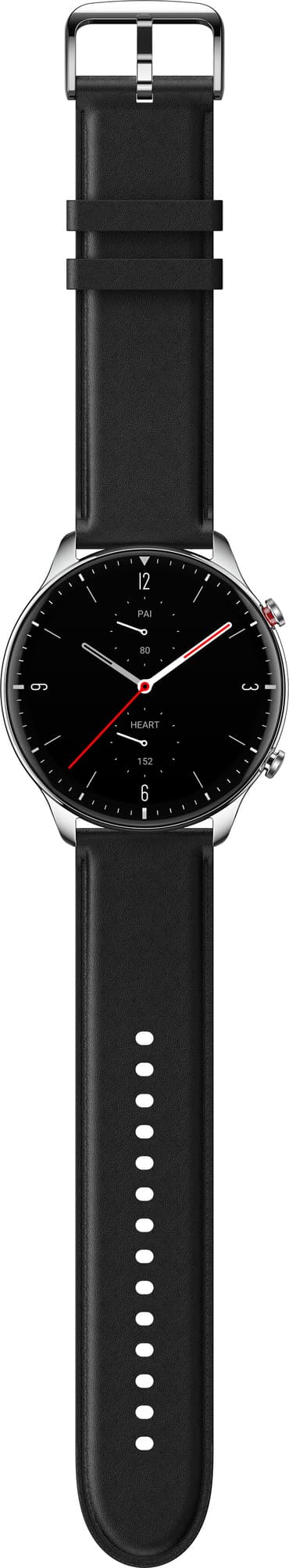 Amazfit GTR 2 Classic Edition stål smartklokke (obsidian black)